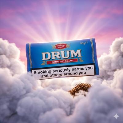 Drum Bright Blue Tobacco - Drum Vape Bangalore