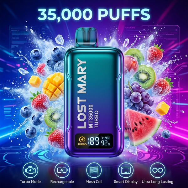 Lost Mary MT35000 Turbo - Lost Mary Vape Bangalore