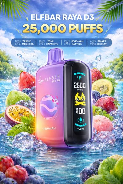 Elfbar Raya D3 - Elfbar vape Bangalore